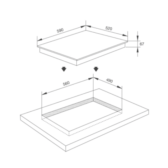 Bếp Điện Malloca MR 593