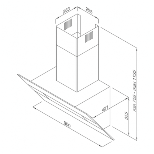 Máy Hút Mùi Malloca MC 9003